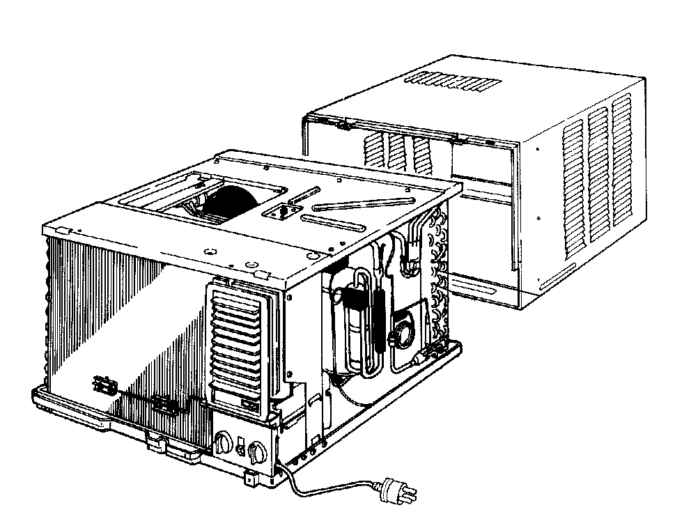 MWH17KV window unit diagram